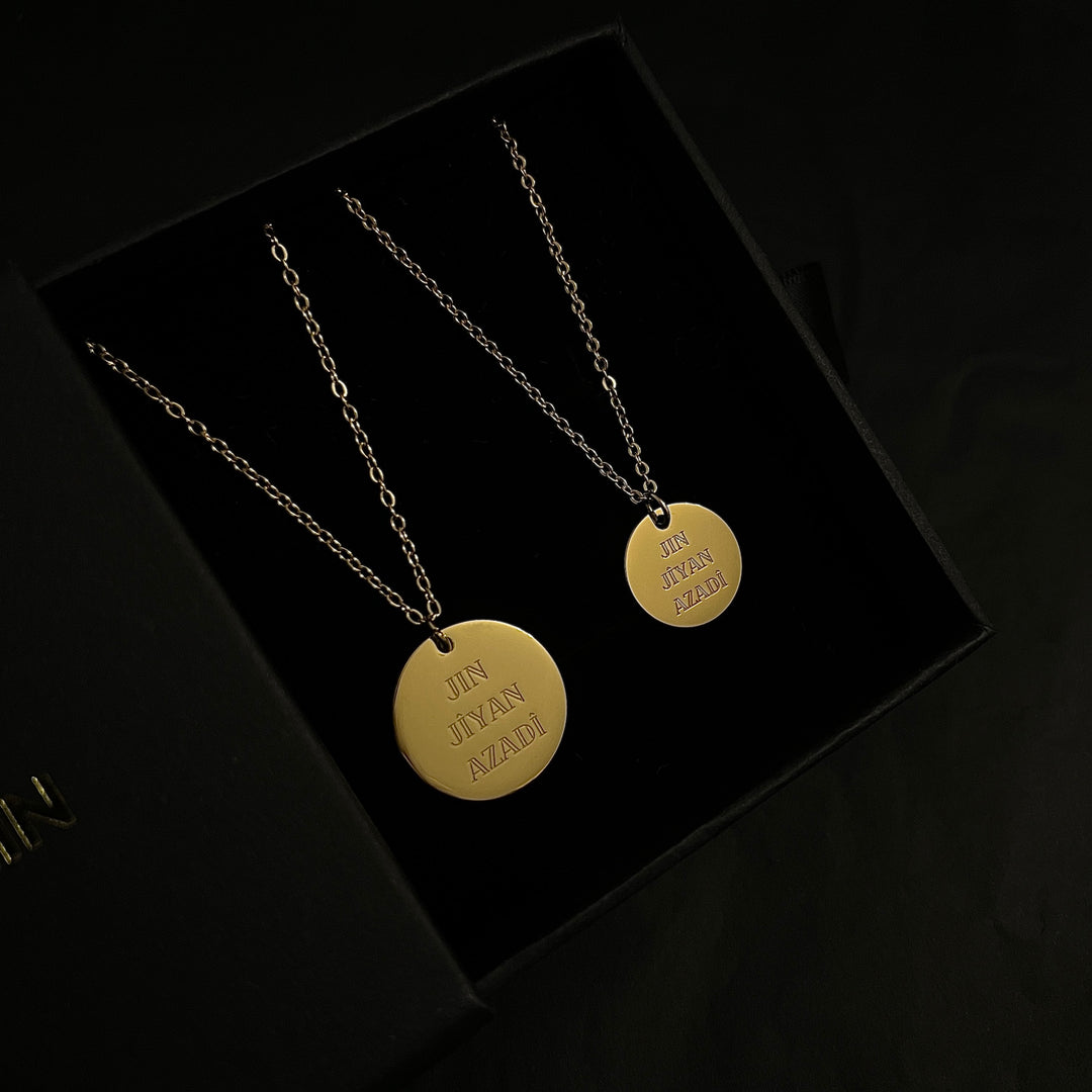 Jin Jiyan Azadi kolyesi 