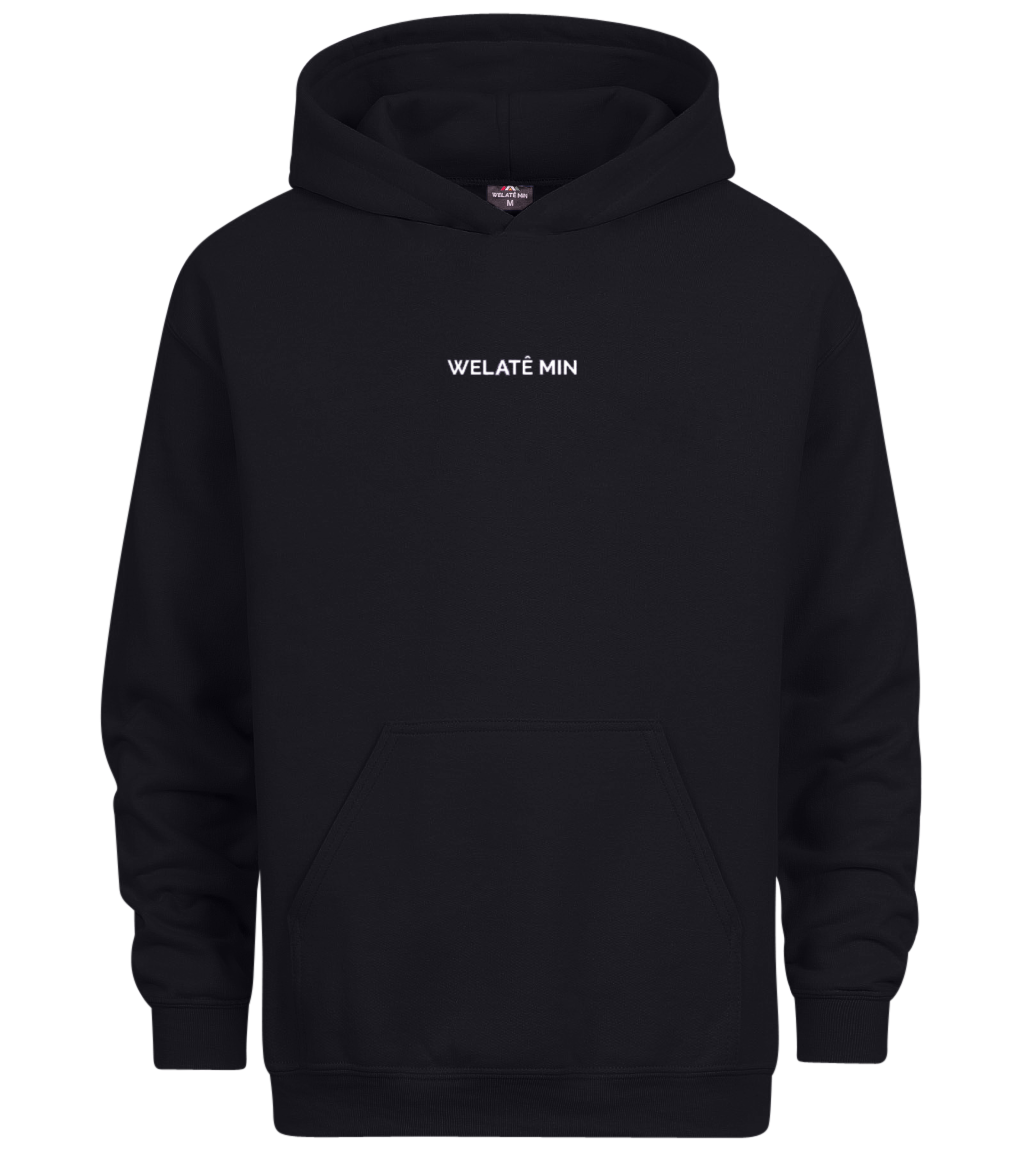 NO FRIENDS BUT THE MOUNTAINS Hoodie black