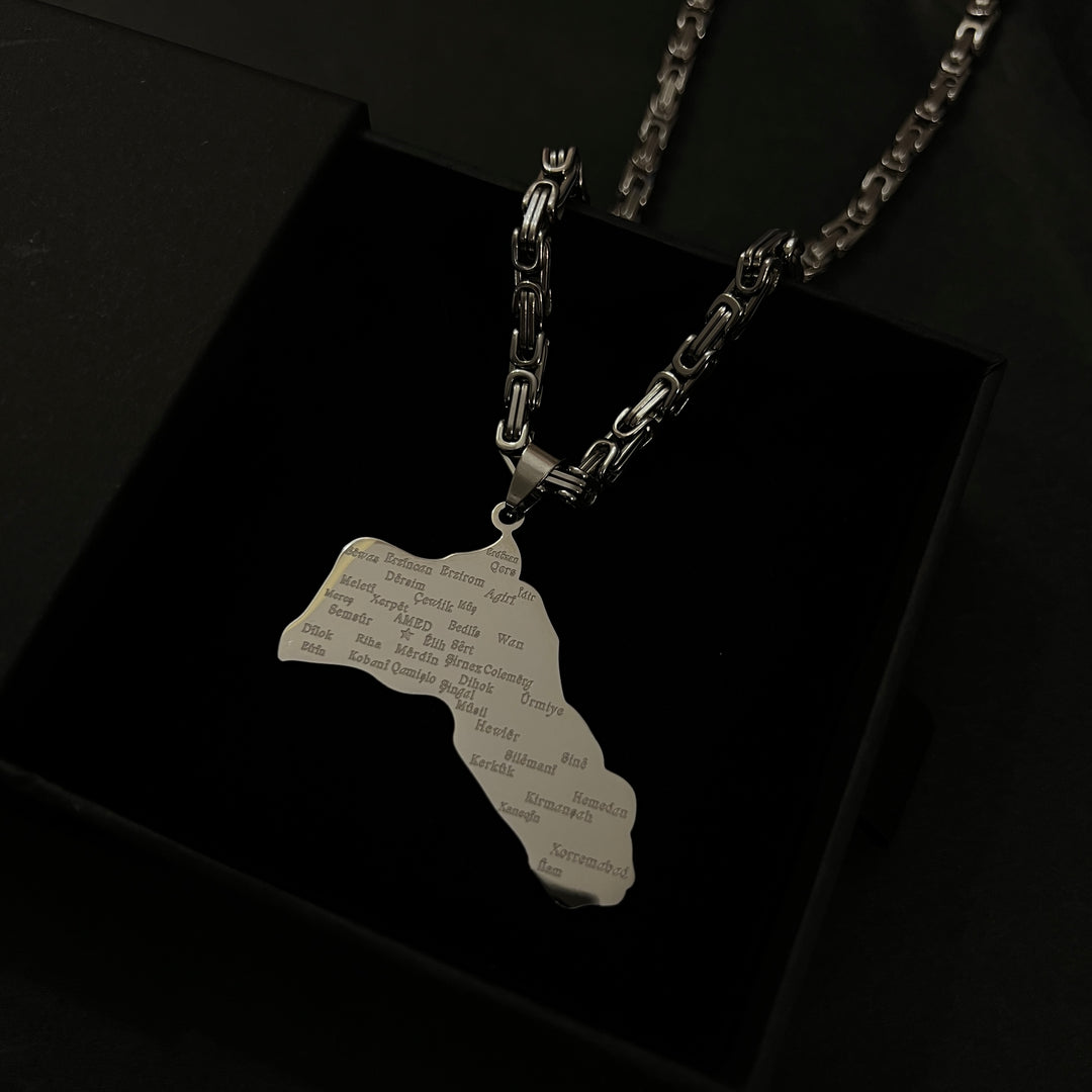 Königskette mit Kurdistan Anhänger