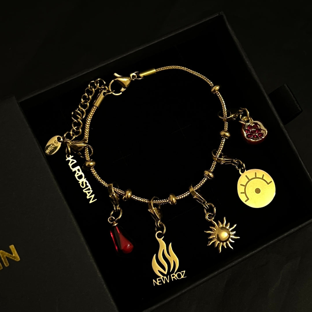 NEW Kurdish Charm Armband