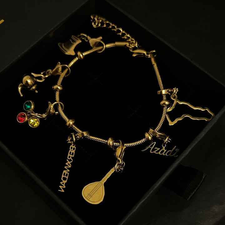 NEW Kurdish Charm Armband