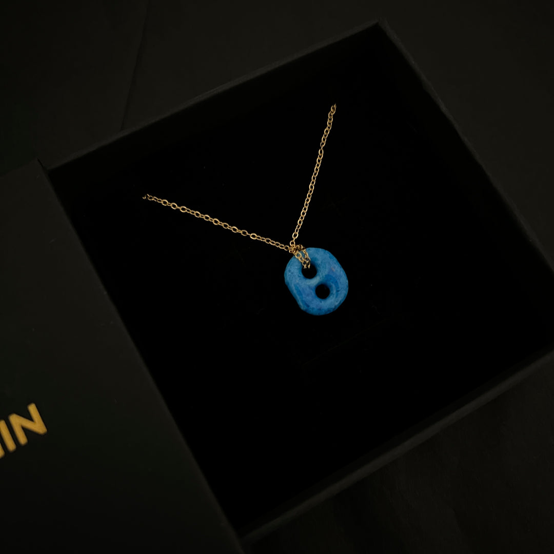 Nazar Kette mit blauem Stein