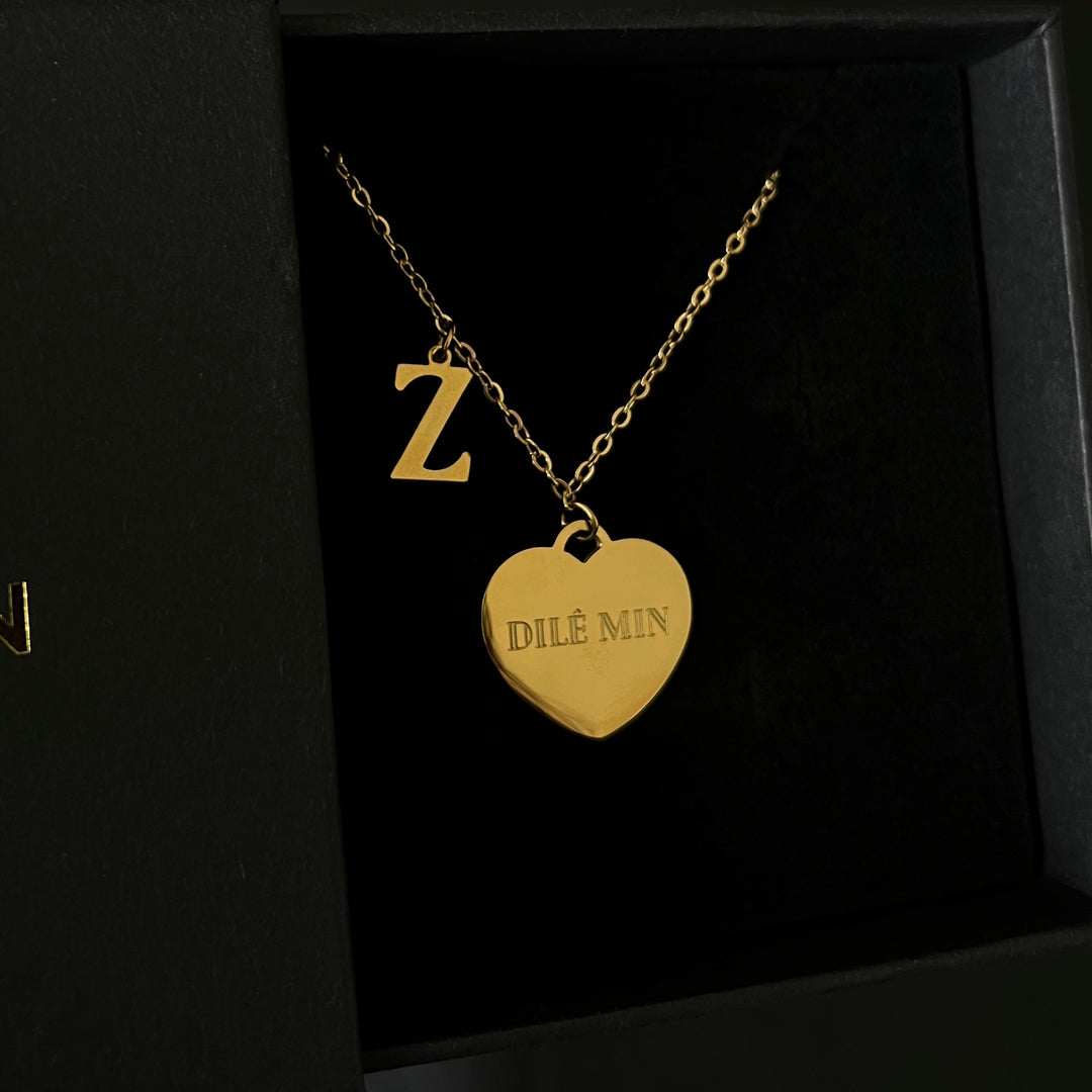 DILÊ MIN Kette mit Buchstabe