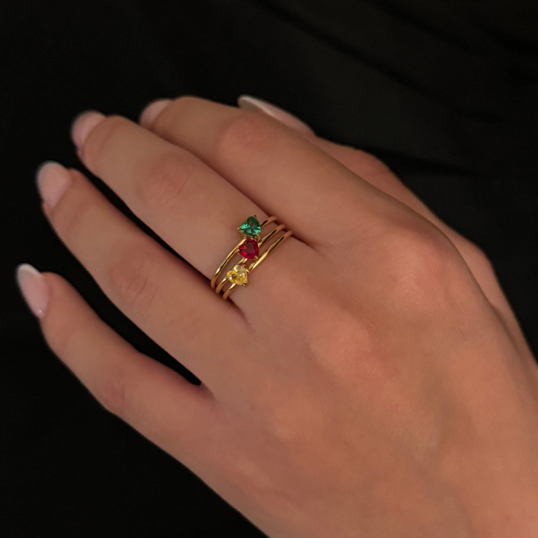 DELALÊ Set-Ringe (Größenverstellbar)