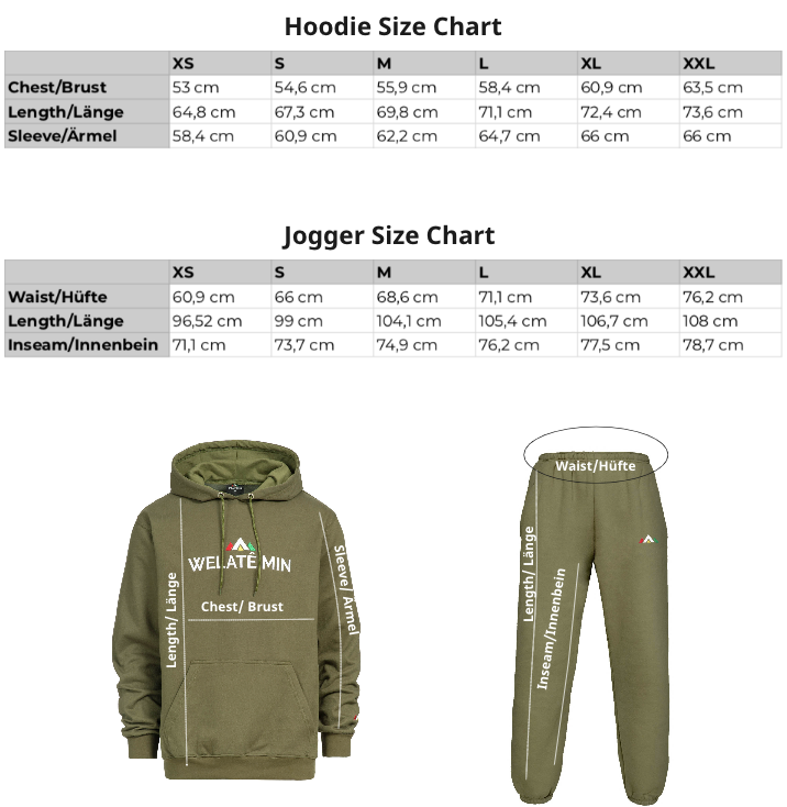 Hoodie khaki