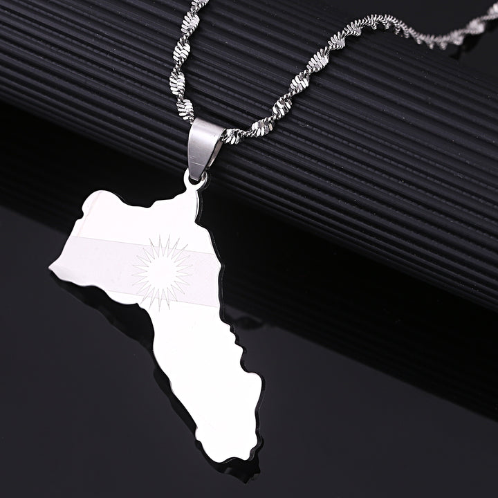 Kurdistan Kette Silber mit Stern