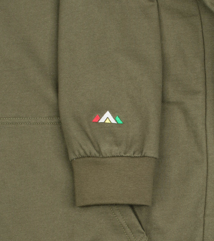 Hoodie khaki